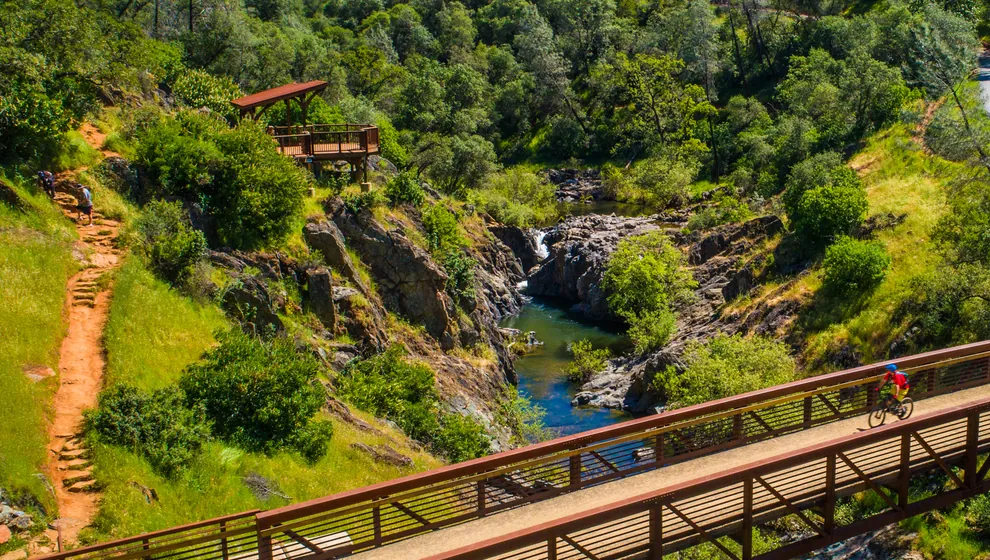 Hidden Falls Regional Park in Meadow Vista