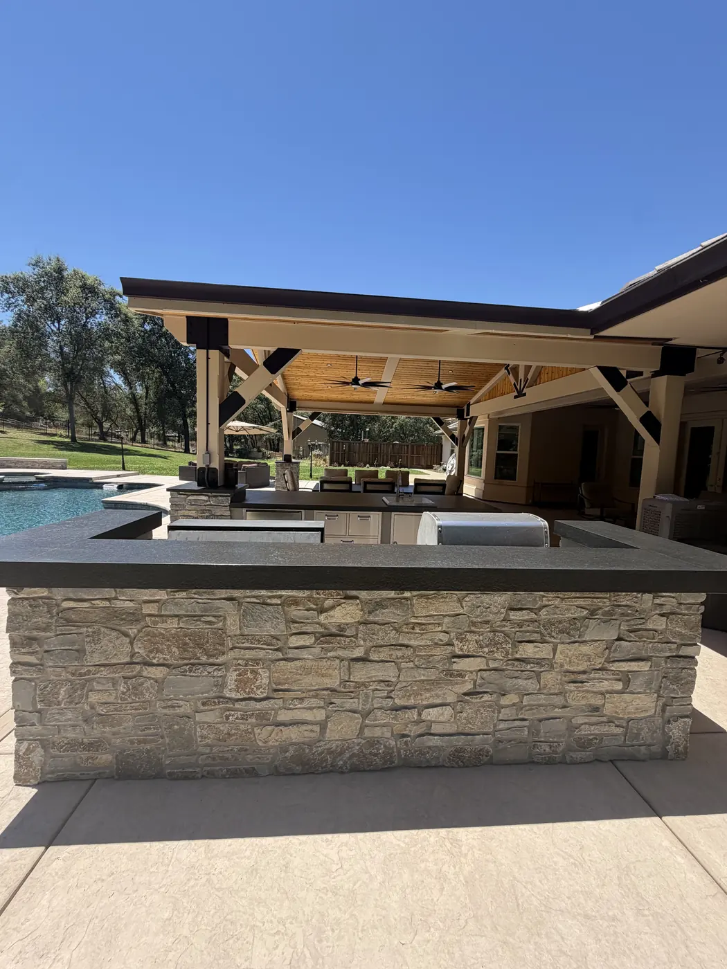 Concrete · Outdoor Living project by CJR