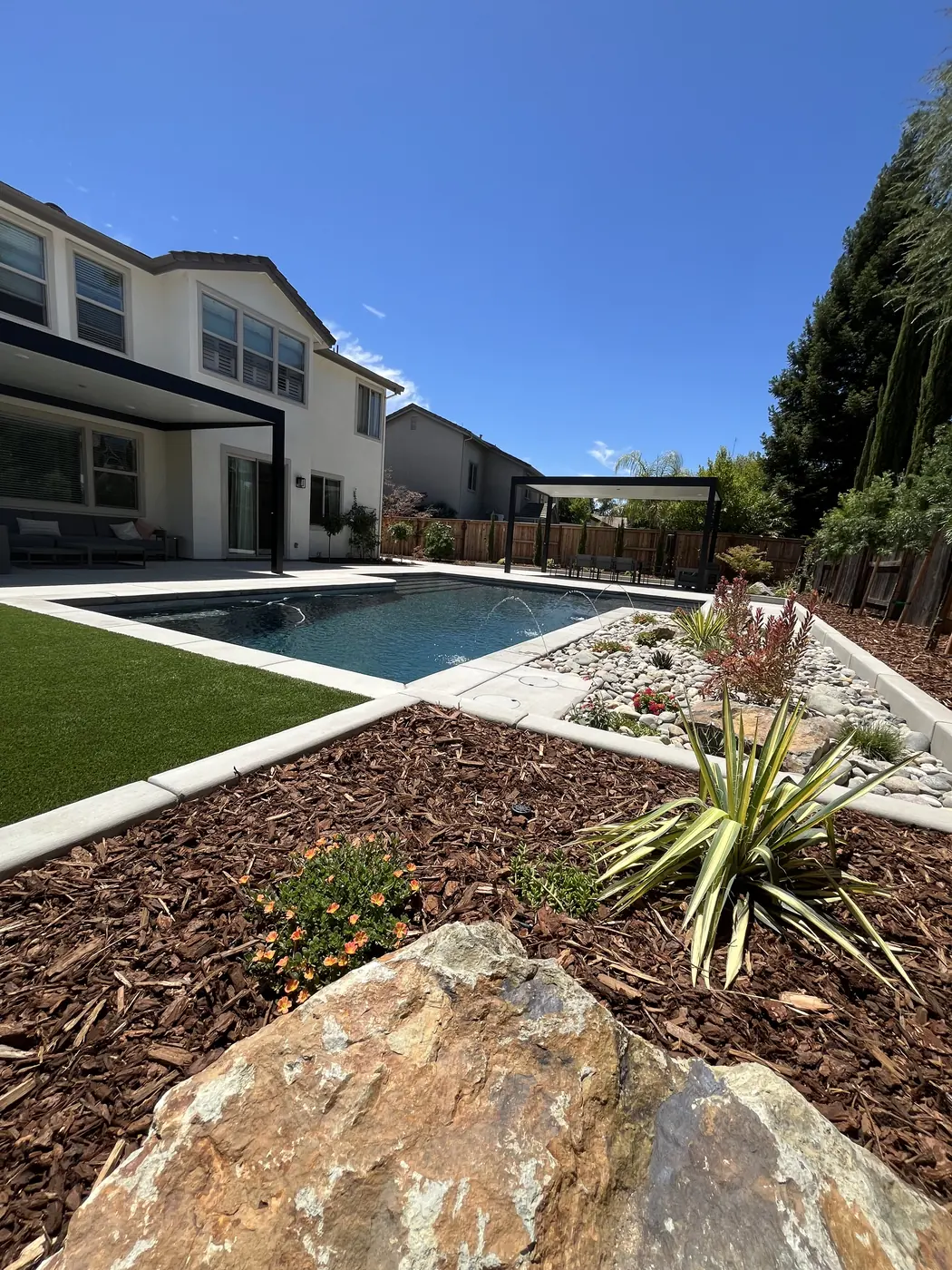Pools · Concrete · Outdoor Living project by CJR