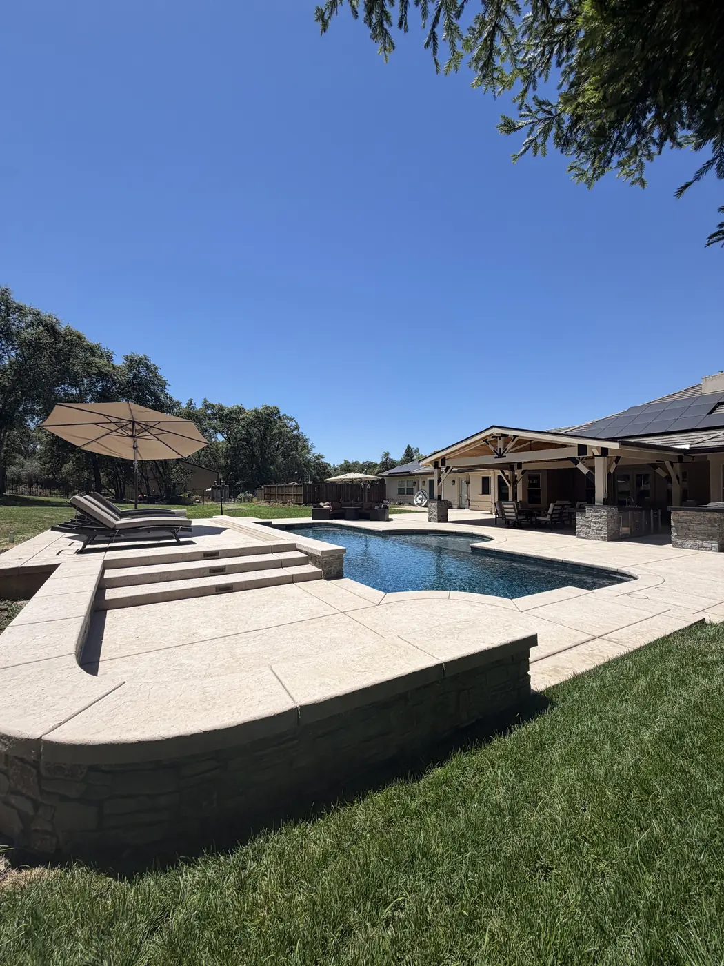 Pools · Concrete · Outdoor Living project by CJR