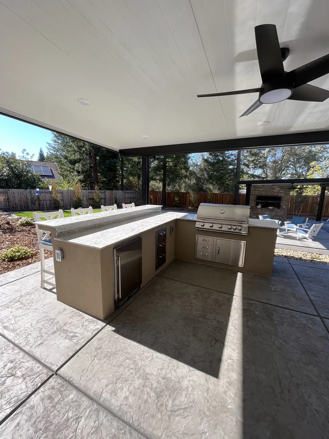 Concrete · Outdoor Living project by CJR