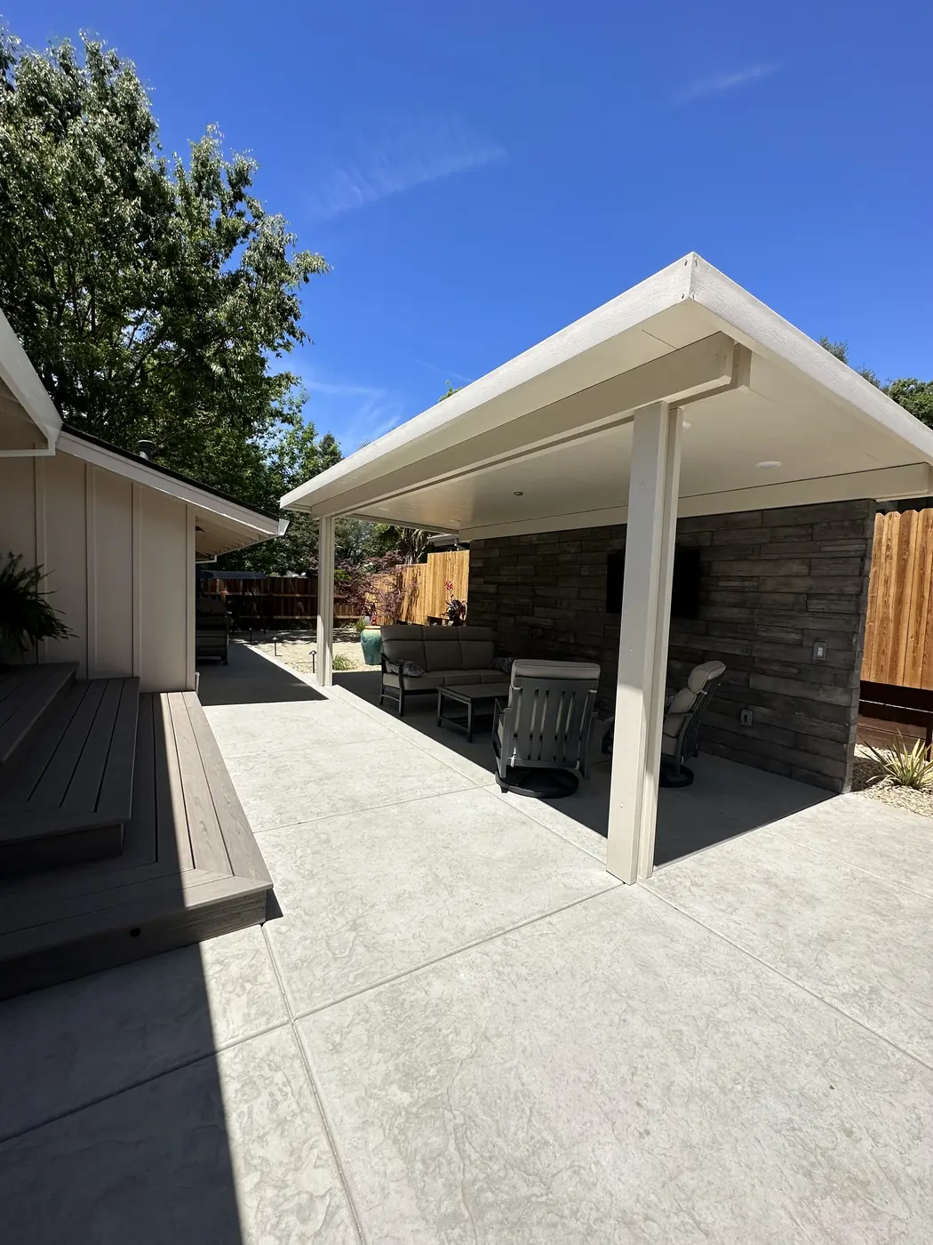 Concrete · Outdoor Living project by CJR