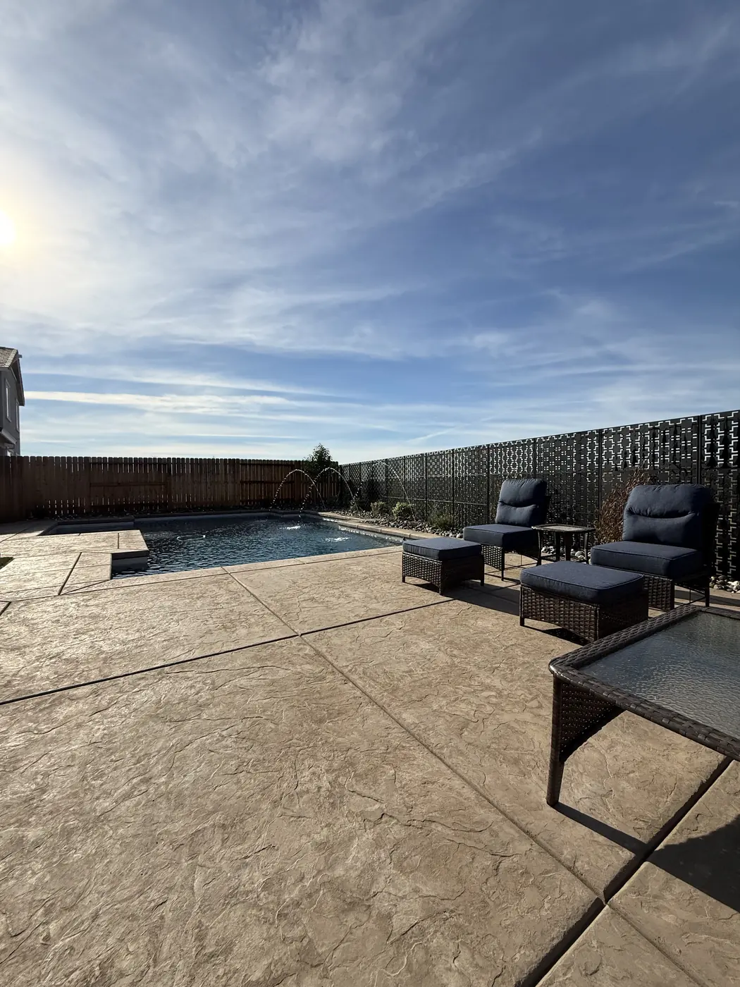 Pools · Concrete · Outdoor Living project by CJR
