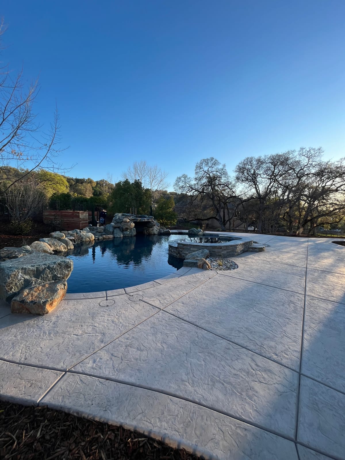 Completed backyard transformation by CJR