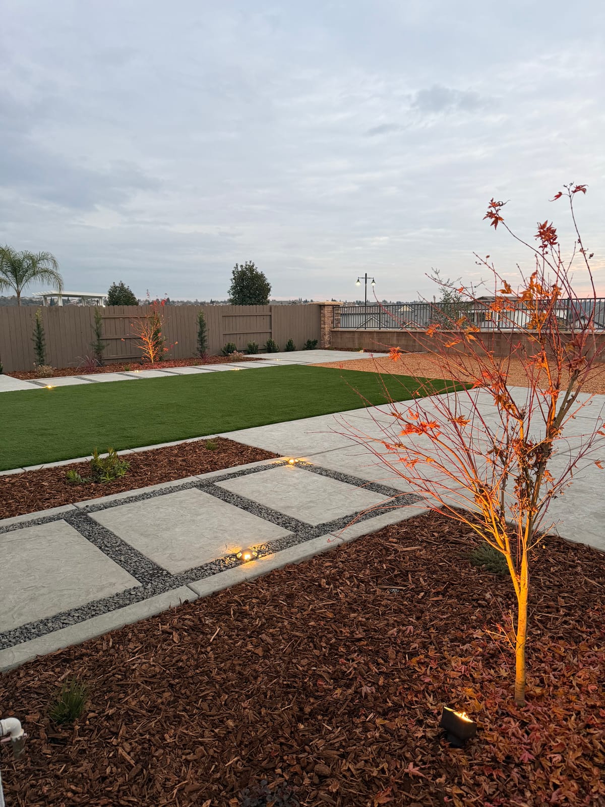 Landscape & Concrete Transformation completed