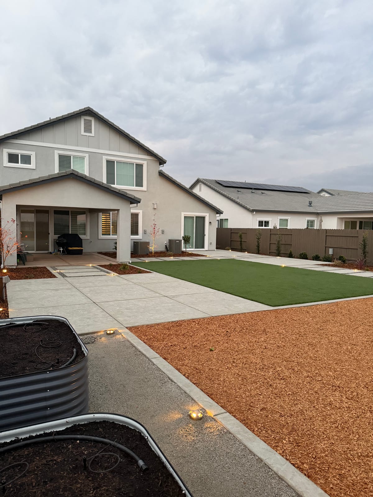 Landscape & Concrete Transformation completed