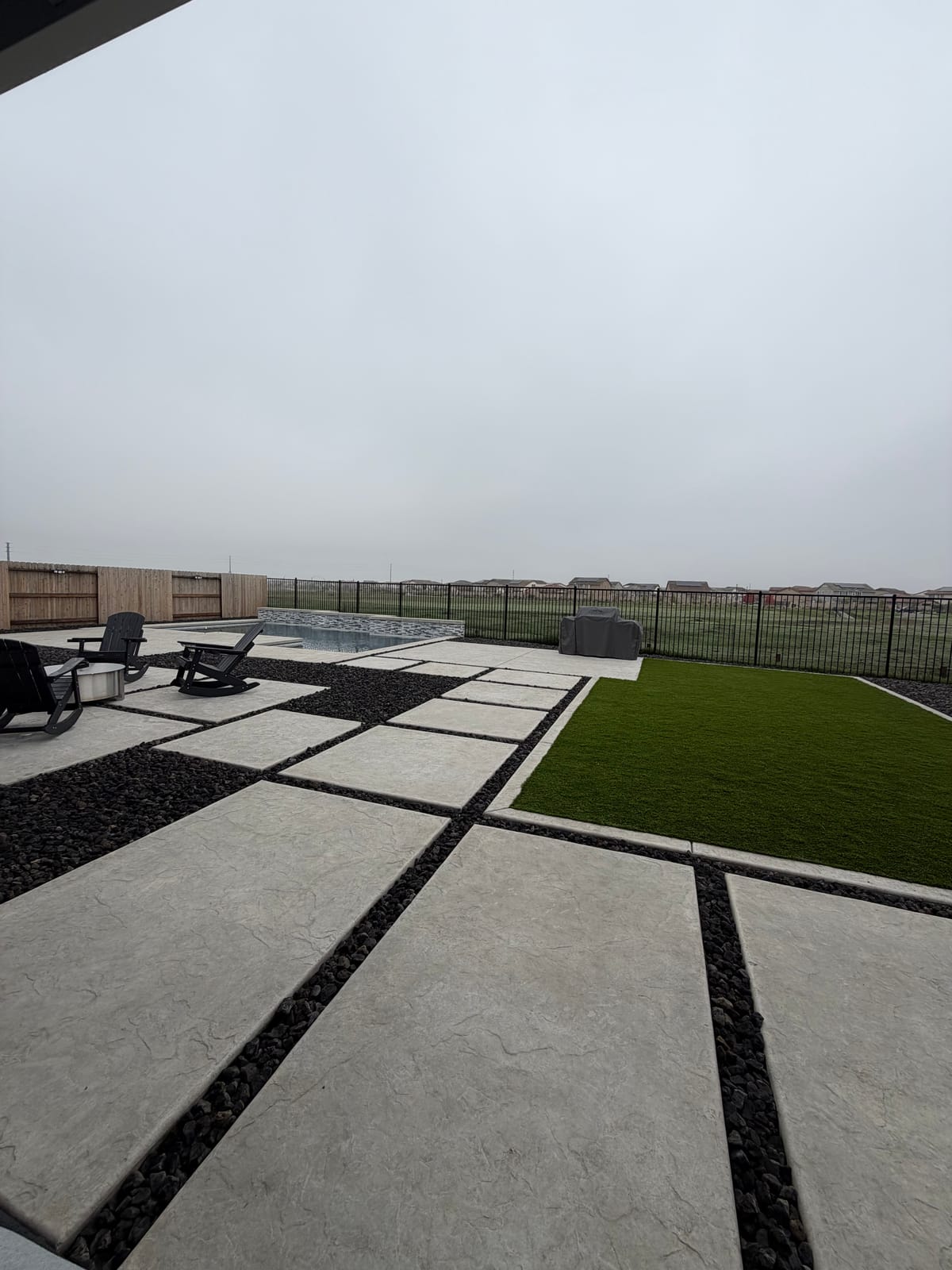 Concrete & Landscape Transformation completed